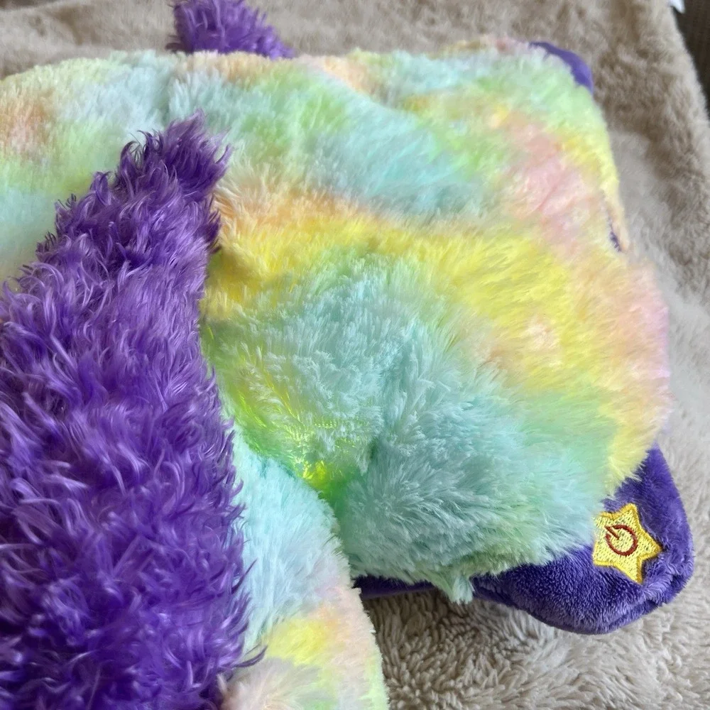 Purple Unicorn Glow Pillow Pet 2013 Tie Dye 16